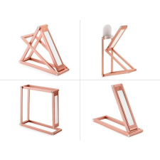 Lampara de luz de led USB versátil, de aluminio, plegable, con bateria recargable