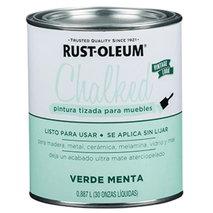 Chalked Pintura Tizada Verde Ment 0.887L