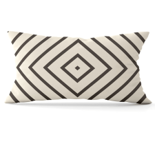 Almohadon Square Negro 60x30