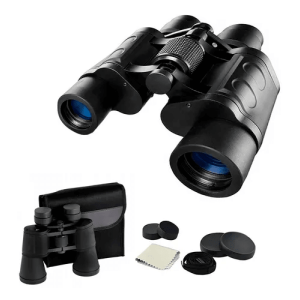 Binoculares 20x50 Con Funda Estuche Y Correa Para Colgar