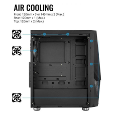Gabinete Aerocool Zauron FRGB