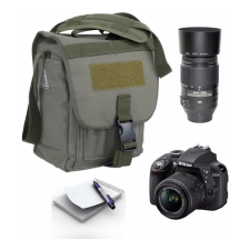 Mochila P Cámaras Reflex + Lentes + Accesorios Nikon D3300