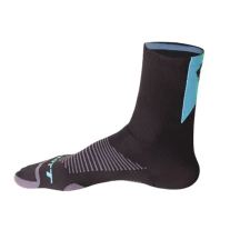 Medias De Ciclismo Scott Alta 15 Color Negro Turquesa