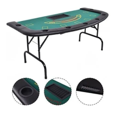 Giantex 7 Jugadores Pocker Blackjack Mesa Texas Casino
