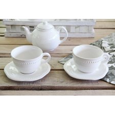 Taza de te Queen Blanco