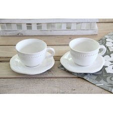 Taza de te Queen Blanco