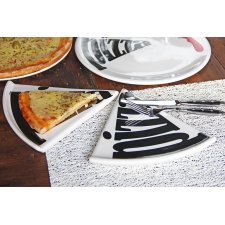 Plato Pizza Negro