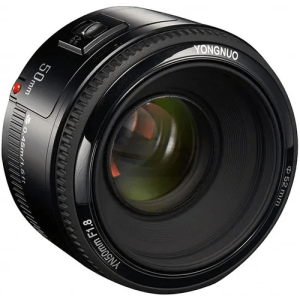 Lente Yongnuo Yn50mm F1.8 Para Cámara Canon Con Montura Ef