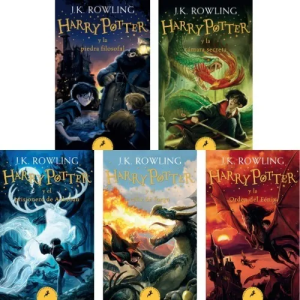 Colección 5 Libros De Harry Potter - J.k Rowling