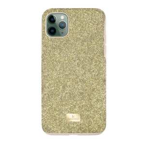Funda para smartphone con protección rígida High IPhone® 11 Pro Max - Tono Dorado - SWAROVSKI