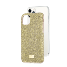 Funda para smartphone con protección rígida High IPhone® 11 Pro Max - Tono Dorado - SWAROVSKI
