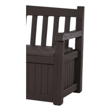 Banco De Jardin Con Almacenamiento Eden Brown