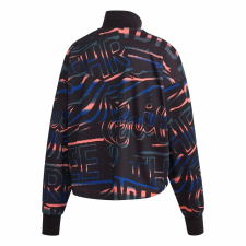 Buzo Adidas Estampado Con Medio Cierre De Mujer