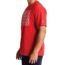 Remera Champion Hombre Deportiva Classic Rojo
