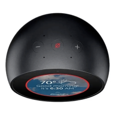 Amazon Echo Spot con asistente virtual Alexa, pantalla integrada de 2.5" black 110V/240V