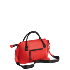 Cartera GOTHAM RED MIDI TOTE Jackie Smith