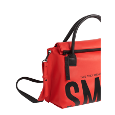 Cartera GOTHAM RED MIDI TOTE Jackie Smith