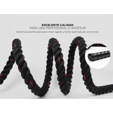 Soga De Entrenamiento Gadnic Battle Rope 38mm x 15 Mts
