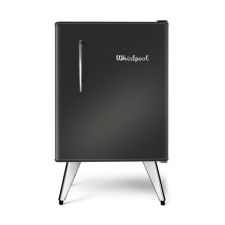 Heladera Whirlpool Retro Bajo Mesada Negra 76 Litros