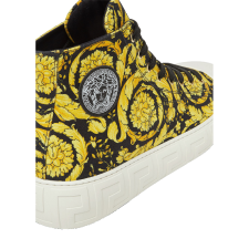 ZAPATILLAS GRECA CON ESTAMPADO BARROCO