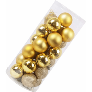 Adornos Navideños Set Bolas Navidad Esfera 4cm X 15 U