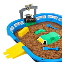 Monster Jam Set Para Armar Con Arena Kinetik Sand