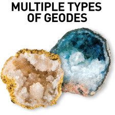 National Geographic Kit De Ciencia Para Abrir 10 Geodas Y Explorar Cristales
