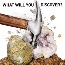 National Geographic Kit De Ciencia Para Abrir 10 Geodas Y Explorar Cristales