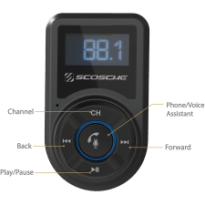 Scosche Kit Universal De Manos Libres Bluetooth