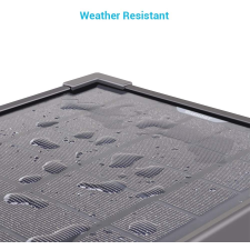Renogy Cargador Impermeable De 12 V, Panel Solar De 10 W