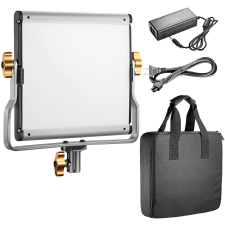 Neewer Paquete De 2 Luces LED De Video Y Soporte Regulables