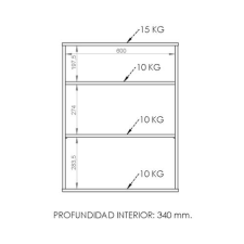 Organizador Dielfe Con Módulo Microondas