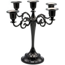 Candelabro De Metal De 5 Velas
