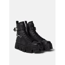 Botas De Piel Greca Labyrinth