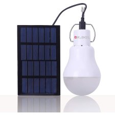 KK.BOL Rechargeable Portable Solar LED Light Bulb